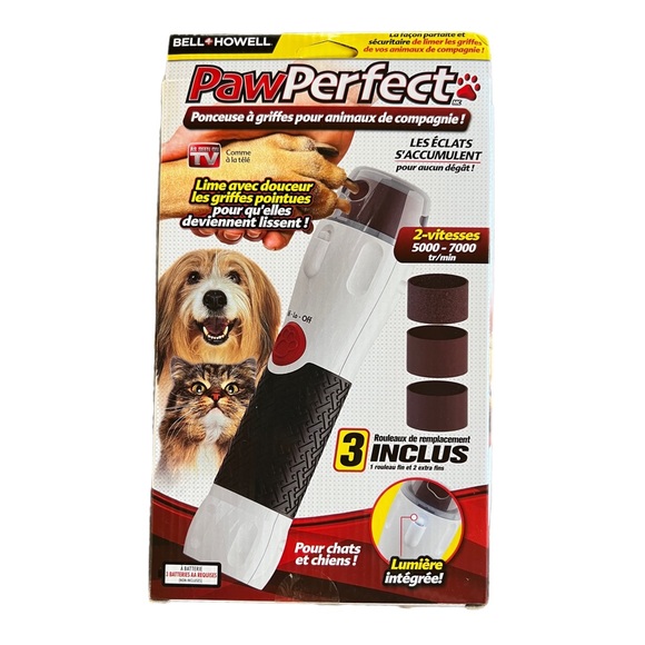 New! PawPerfect Dog Nail Grinder
